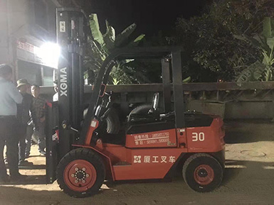 急客戶(hù)之所急，永新昌叉車(chē)服務(wù)暖人心